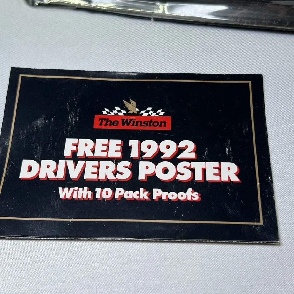 VINTAGE THE WINSTON NASCAR SET OF LIGHTERS 1993 PROMOTIONAL Cigarette‎ Item